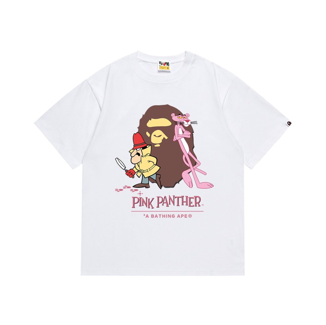 BAPE Pink Panther Graphic T-Shirt ¡ª front