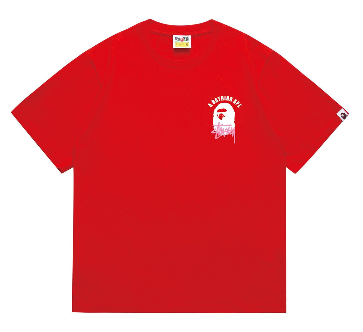 BAPE White Ape Back Graphic T-Shirt ¡ª front