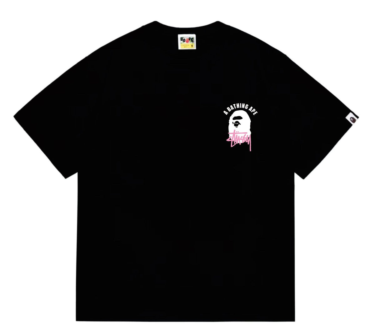 BAPE White Ape Back Graphic T-Shirt ¡ª front