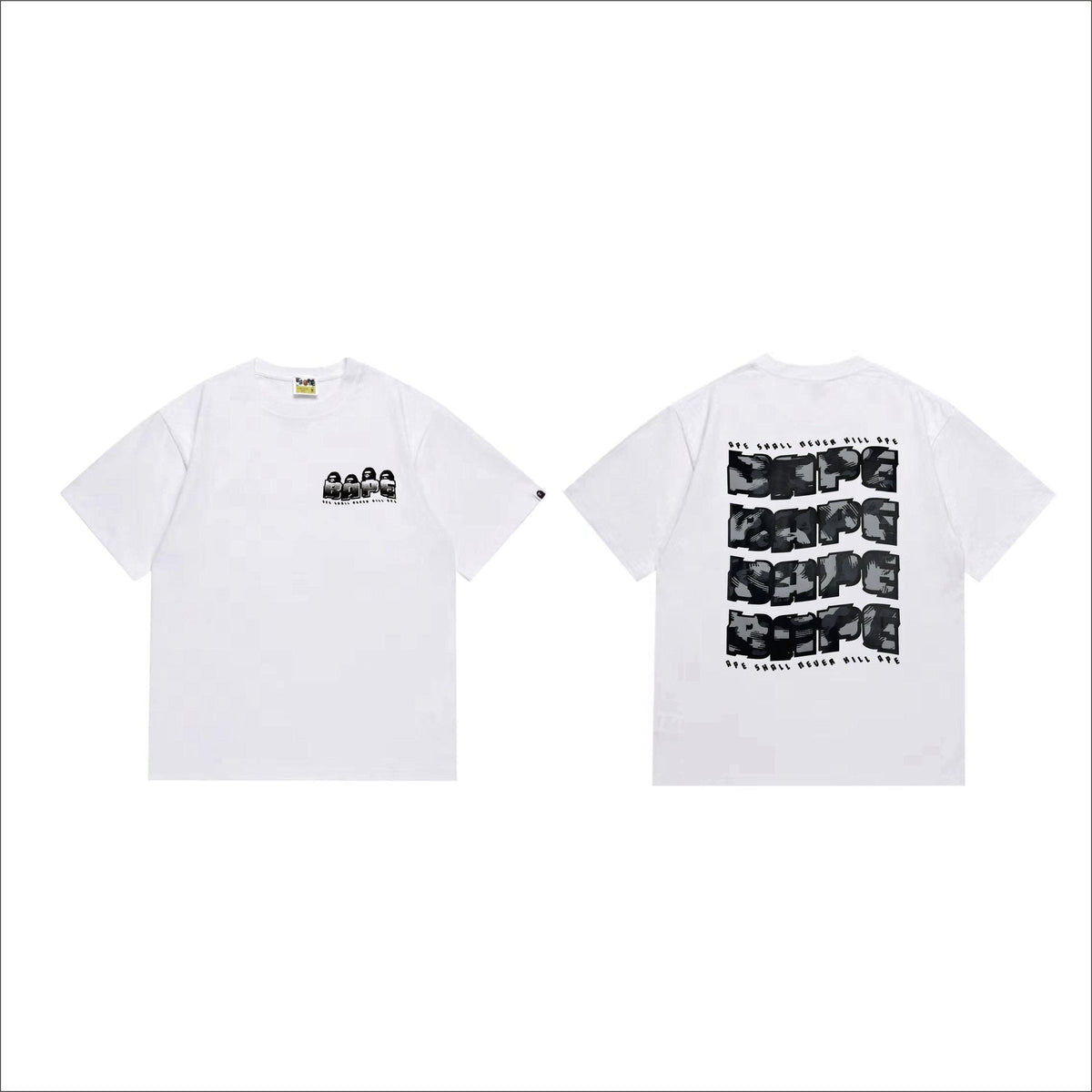BAPE Front & Back Graphic T-Shirt ¡ª front