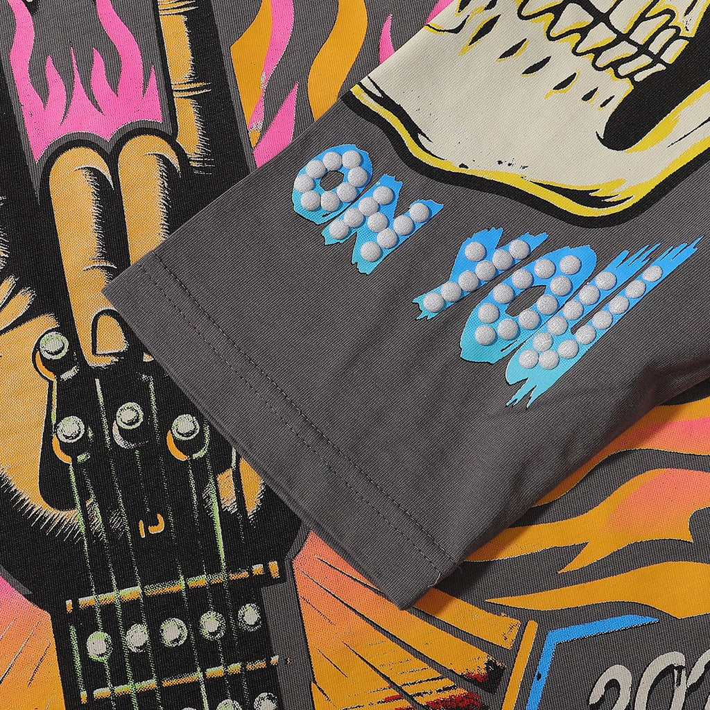 Rough Play Rock Graphic Long-Sleeve T-Shirt ¡ª detail