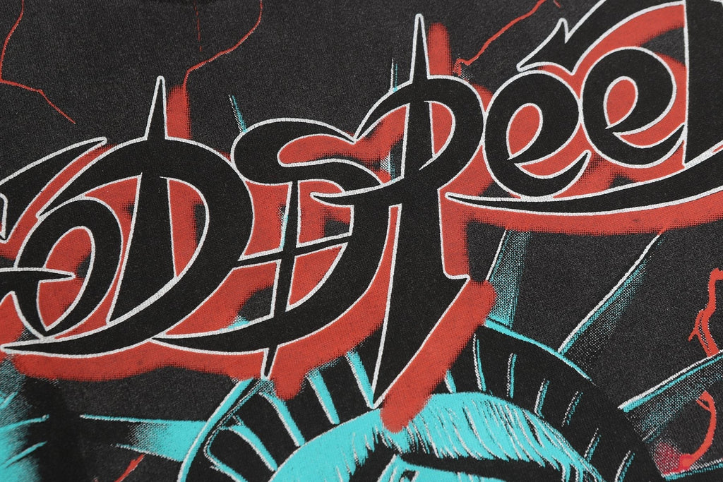 Godspeed Lightning Graphic Long-Sleeve T-Shirt ¡ª detail