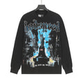 Godspeed Washed Black Rock Graphic Long-Sleeve T-Shirt ¡ª hero