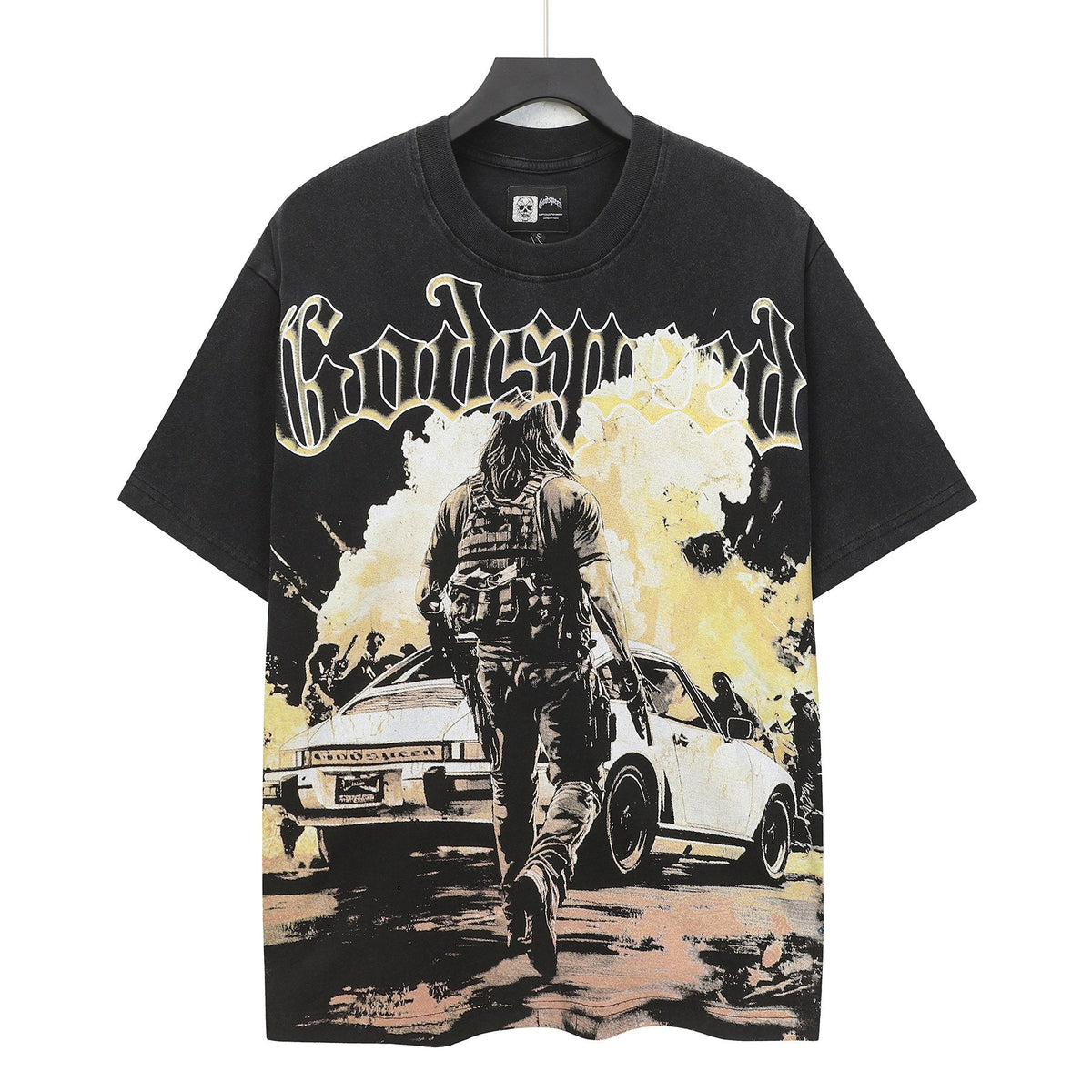 Godspeed Washed Rock Graphic T-Shirt ¡ª hero