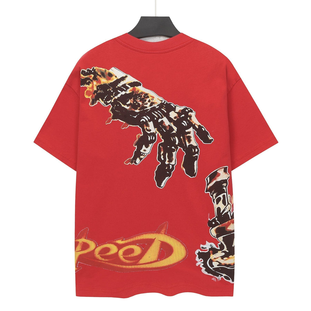 Godspeed Skull Graphic Short-Sleeve T-Shirt ¡ª back