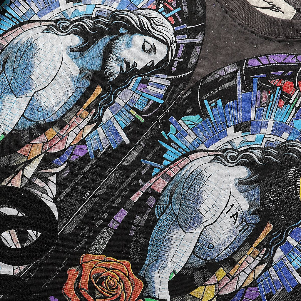 BKYS Revival Saint Graphic Short-Sleeve T-Shirt ¡ª detail