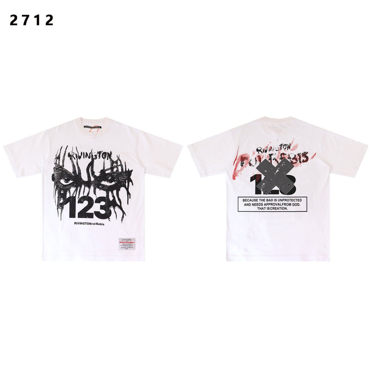 RRR123 CVA Graphic Short-Sleeve T-Shirt ¡ª front