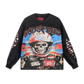 Godspeed Out of Many One Racing Graphic Long-Sleeve T-Shirt ¡ª hero