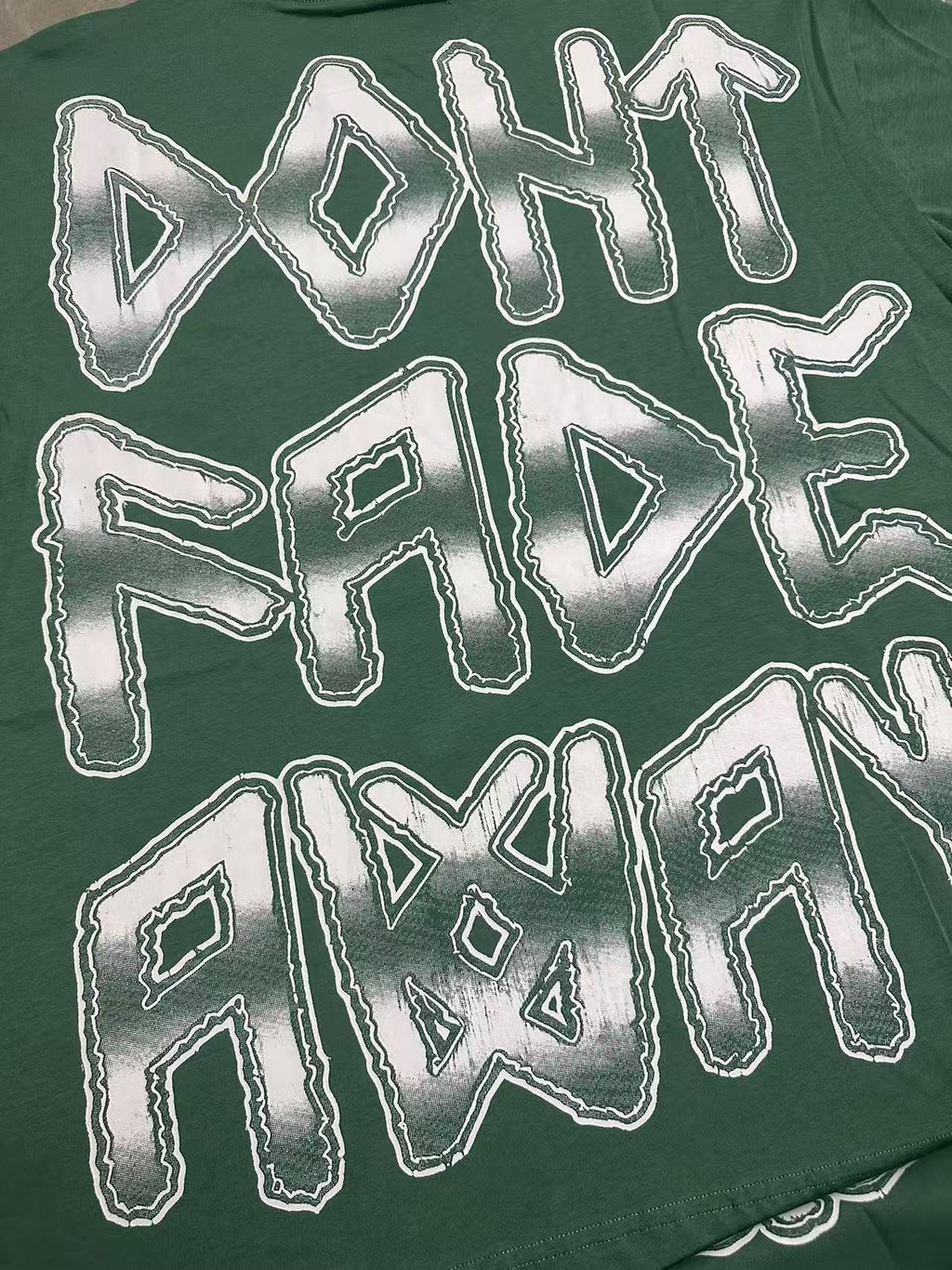 Godspeed Don¡¯t Fade Away Graphic T-Shirt ¡ª detail