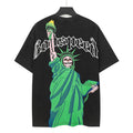 Godspeed Statue of Liberty Skull Graphic T-Shirt ¡ª hero