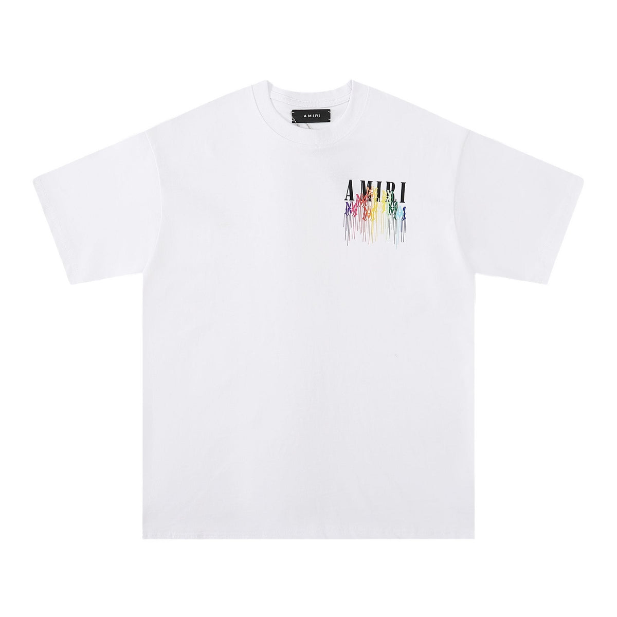 AMIRI Rainbow Drip Graphic T-Shirt ¡ª front