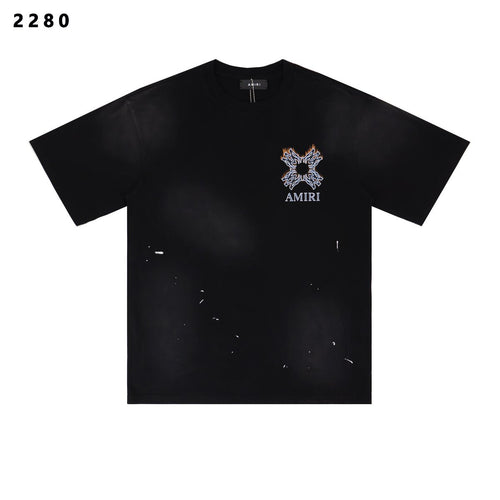 AMIRI Quad Flames Graphic T-Shirt ¡ª hero