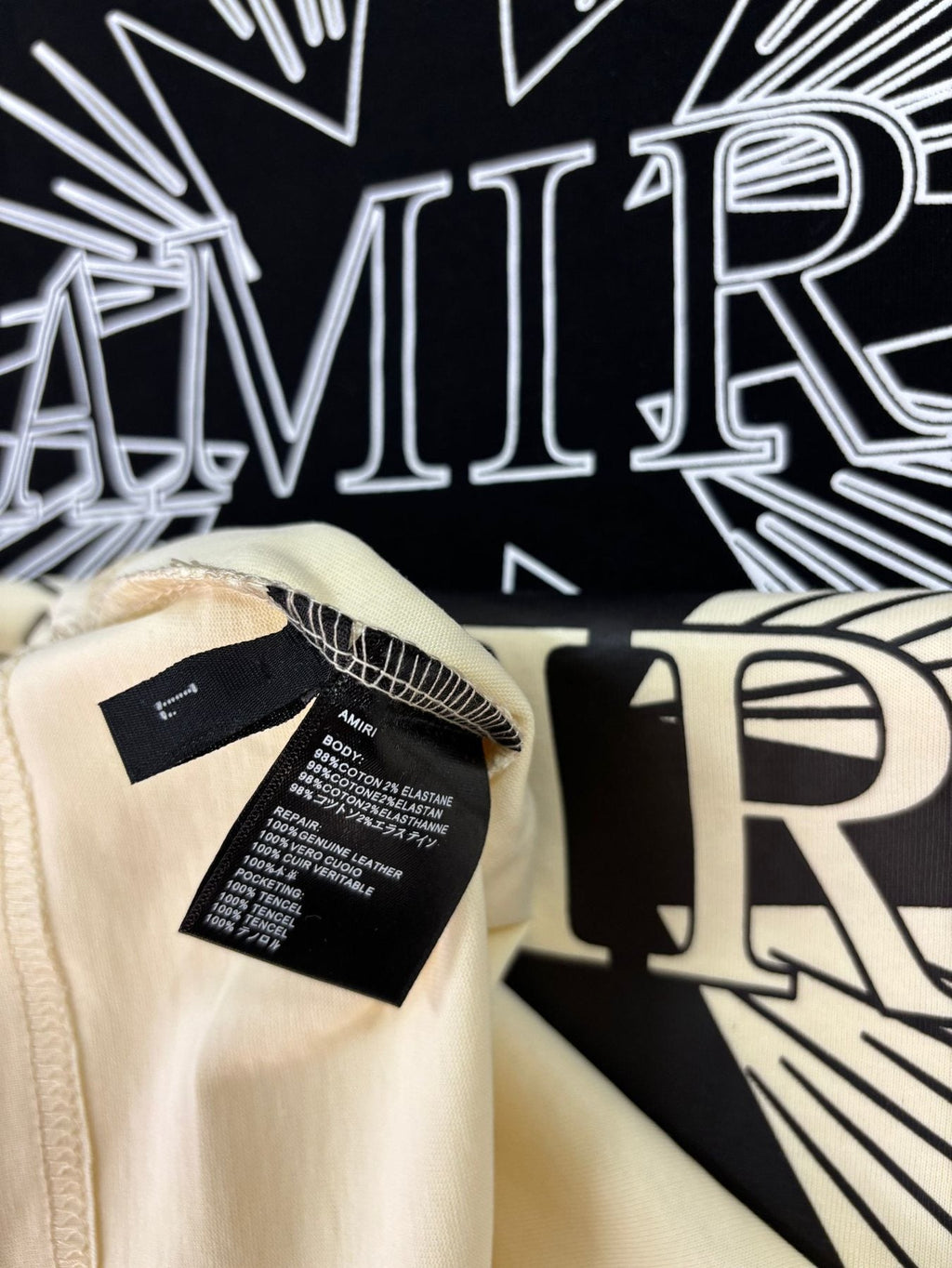 AMIRI Starburst Graphic T-Shirt ¡ª neck_label