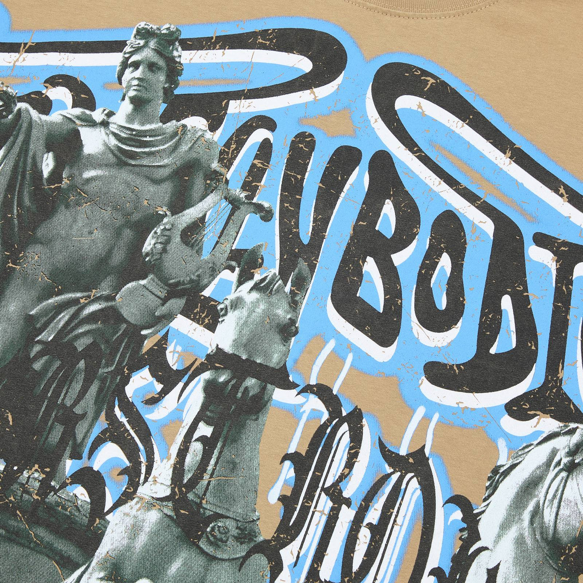FIRST ROW Statue Horse Graphic T-Shirt ¡ª detail