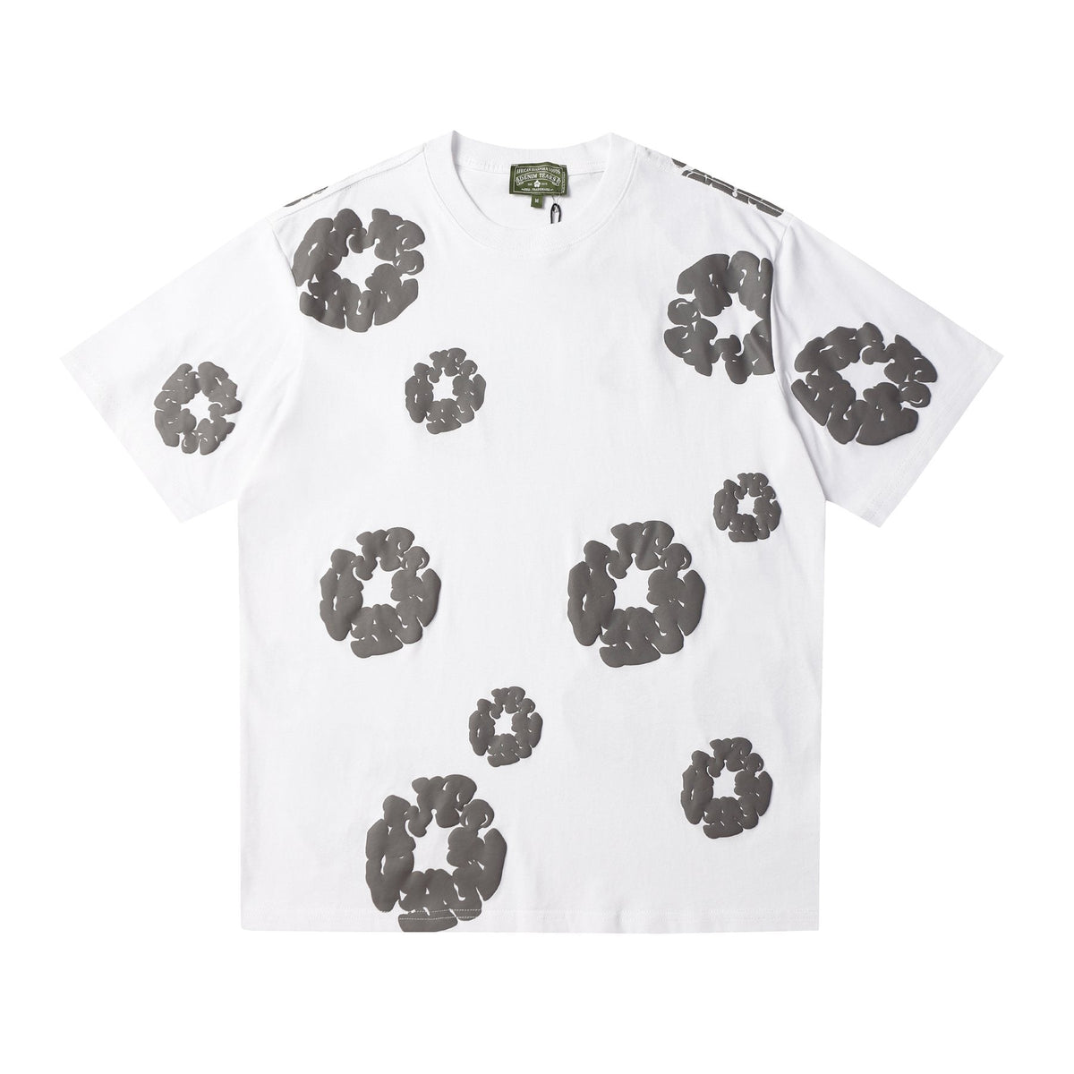 DENIM TEARS All-Over Floral Cloud Graphic T-Shirt ¡ª front