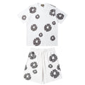 DENIM TEARS Floral Cloud Print Short-Sleeve Set ¡ª front