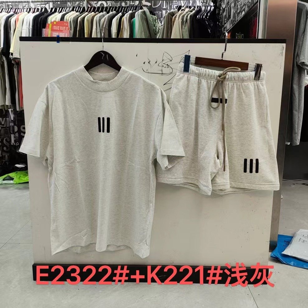 ESSENTIALS Front Wordmark T-Shirt & Shorts Set ¡ª hero