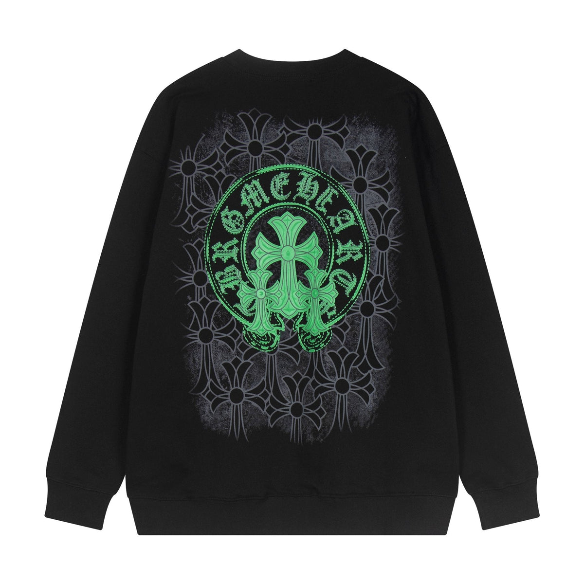 Chrome Hearts Star Gradient Cross Graphic Sweatshirt ¡ª back