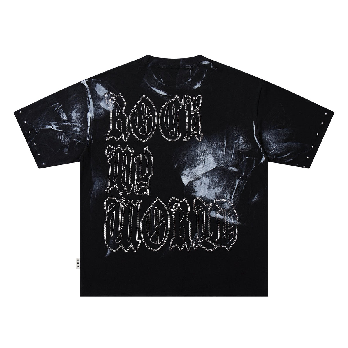BKYS Revival Rhinestone Portrait Graphic T-Shirt ¡ª back