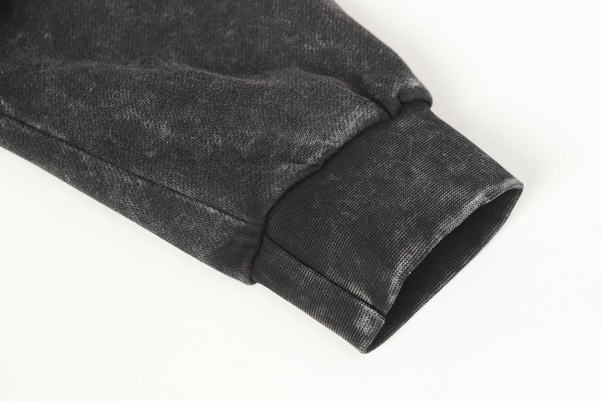 Godspeed Jet Ski Graphic Acid-Wash Hoodie ¡ª detail