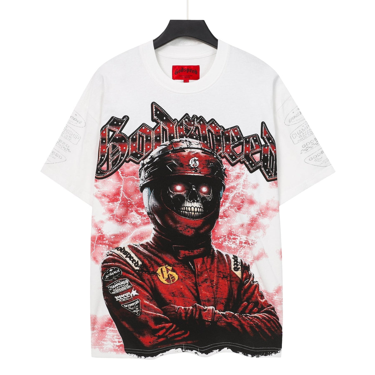 Godspeed Racing Skull Graphic T-Shirt ¡ª hero