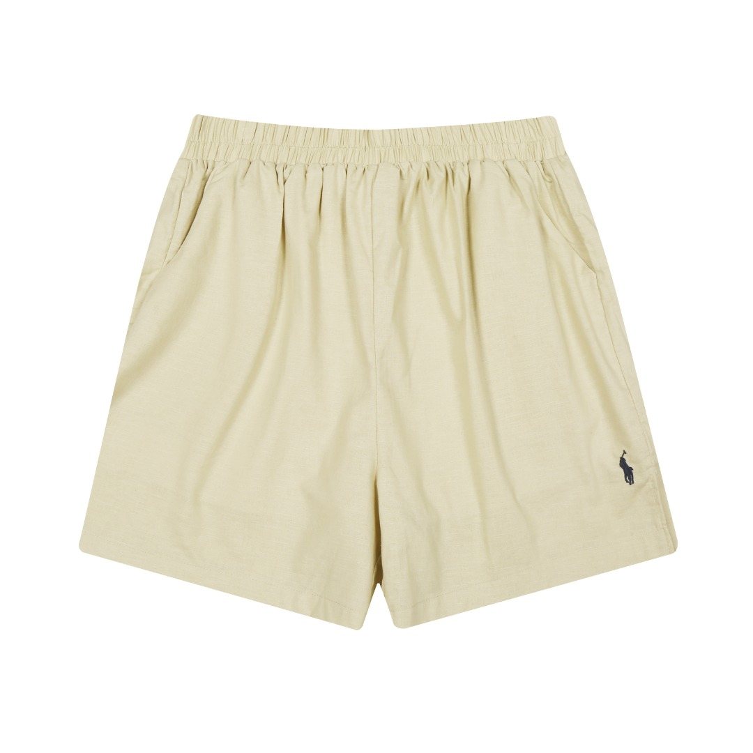 Test2-Ralph Lauren Relaxed Elastic-Waist Shorts ¡ª front
