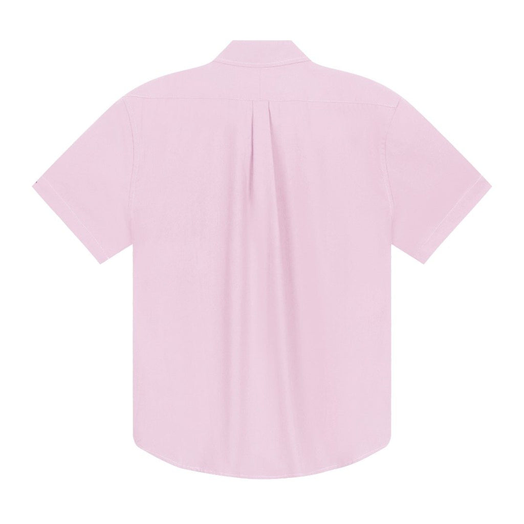 Test2-Ralph Lauren Oxford Short-Sleeve Button-Front Shirt ¡ª back