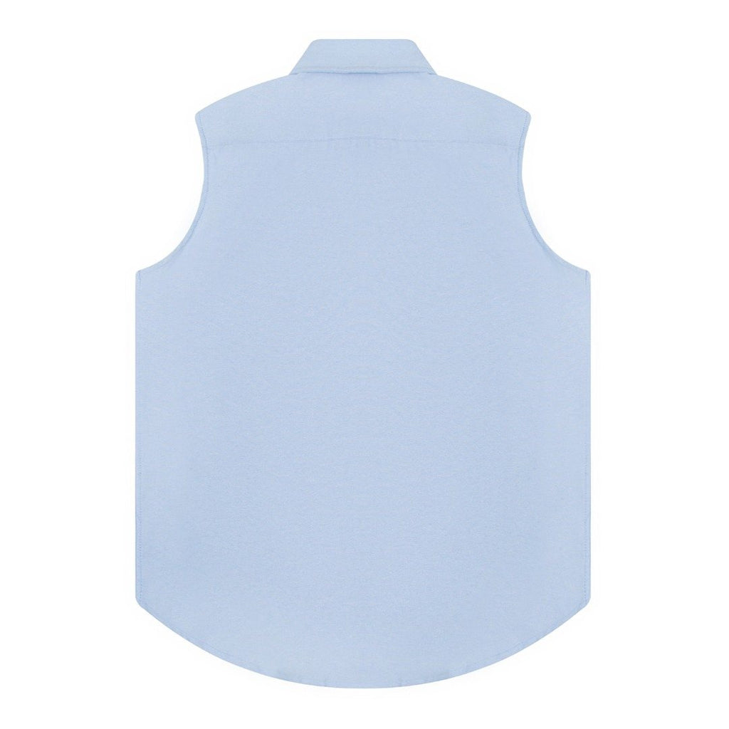 Test2-Ralph Lauren Sleeveless Oxford Button-Front Shirt ¡ª back