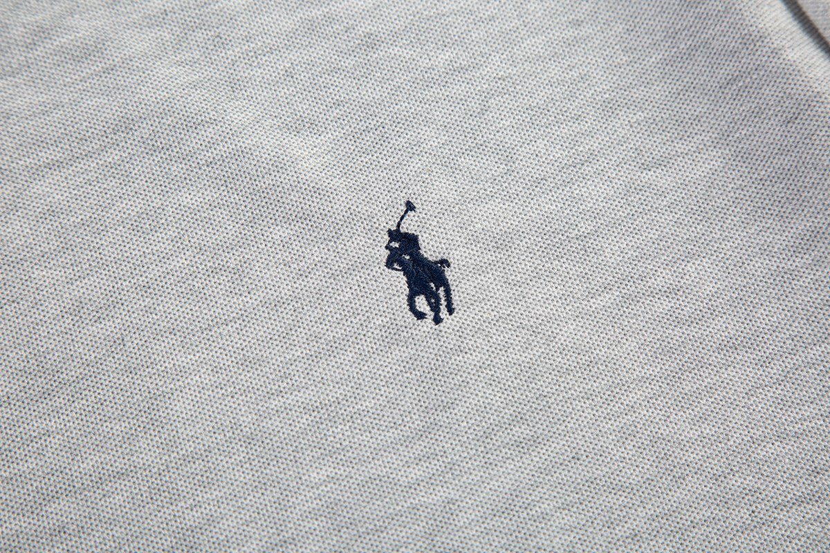Test2-Ralph Lauren Contrast-Trim Piqu¨¦ Crewneck T-Shirt ¡ª detail